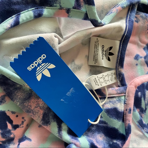 SOLD ADIDAS Originals sz 1X TIE DYE Tank Dress - Picture 4 of 6